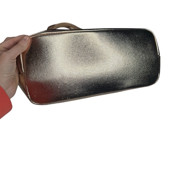 Disney Shiny Gold Tote Bag Mickey Mouse icon - Picture 3 of 9